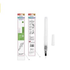 喬爾喬內 尼龍自來水筆 儲水毛筆 水溶彩鉛 固體水彩畫筆 美術用品, 1個, 155mm小-L40