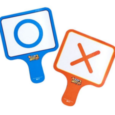 ox 퀴즈 보드 학습용 이벤트 단체 ox 게임 보드 활동 양면 지우개 손잡이 화이트 발표회 교실 판넬 마카