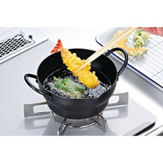 彩食庵 天婦羅炸鍋撈網組 18cm, 1個