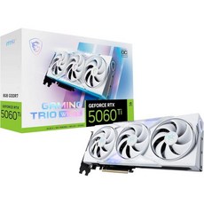 MSI RTX 5060 Ti 8G 화이트 그래픽카드, 그래픽카드 MSI 게이밍 RTX 5060 Ti 8G 트