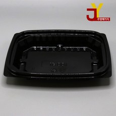 샐러드 용기 IP-001 블랙 100개