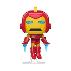 FUNKO POP #1568 漫威 What If S5 鋼鐵人機器人模型，超萌收藏，FN866521, 1個