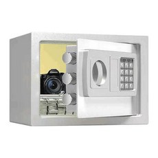 루티 미니 소형 금고 가정용, 화이트