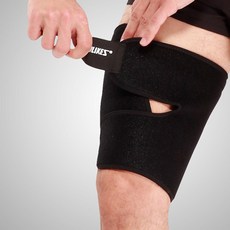 관절사랑 알파 허벅지 보호대 아대 밴드 압박 근육, 1개