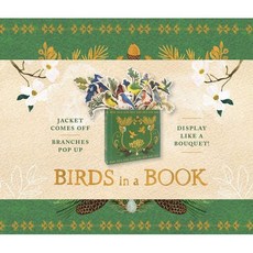 Birds in a Book (부케북 / 팝업북) : Jacket Comes Off. Branches Pop Up. Display Like a Bouquet!, Abrams Noterie