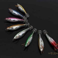 대목 에기 레드 하드베이트