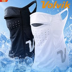 [본사직영] 볼빅 핫썸머 자외선 UV 차단 쿨링 냉감 마스크 2024년, 화이트, 화이트 M, 1개