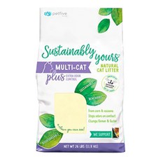 써유모래 보라(가는입자) 11.8kg 카사바 고양이모래, 1개, 써유보라