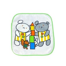 cocowalk 幼兒園手帕 兒童毛巾, 積木遊戲, 1個