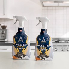 [APP전용] [체험특가] 아스토니쉬 기름때제거 클리너 1+1 체험특가 / 주방후드 기름때 끈적이 찌든때제거 세제, [체험특가] 기름때 클리너+곰팡이 클리너, 750ml