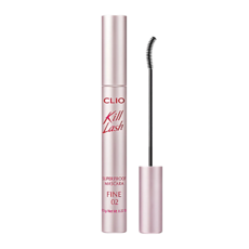 CLIO Kill Lash Superproof 纖細睫毛膏, 1個, 02 MOUSSE BROWN