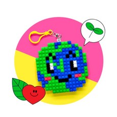 5개세트 초등 방과후 지구사랑 놀이활동 디폼블럭 지구 키링 만들기 돌봄교실 미술활동