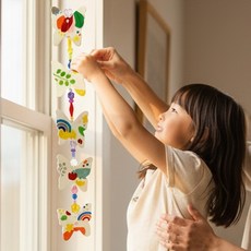 반짝이는 보석나무모빌 나비모빌 만들기키트 비즈발, 보석나무 원형모빌