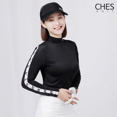 체스 미우 퍼포먼스 소매한줄해골 여성골프 쿨이너