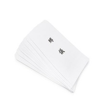 풀지샵 이중봉투 10매 축의금봉투, 무지