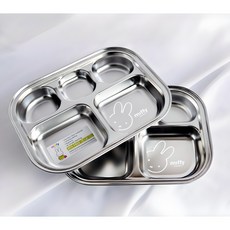 米菲重疊不銹鋼板 5 件 2p, 單色