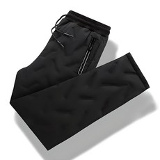 Starbean 男款加厚內絨毛慢跑褲