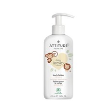 ATTITUDE艾特優 嬰幼兒身體乳 梨花蜜 473ml 低過敏性 溫和滋潤保濕 寶寶適用, 1個
