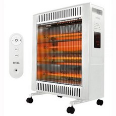 레이나 4단 전기히터 RH-5400R 석영관램프 타이머 리모컨기능 2200W용량502585