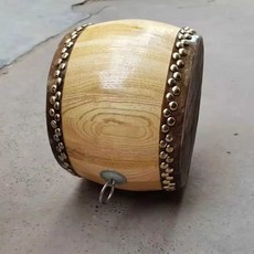 난타북 국악용품 전통악기 사물놀이 소가죽 국악 작은북, 1개, 60x30cm 18인치 황소가죽/드럼채+방건