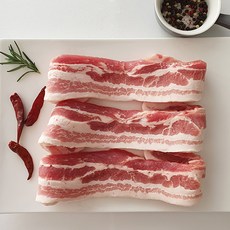 수입 냉동 삼겹살 구이용 보쌈수육용 500g, 1개, 구이용 500g 1cm