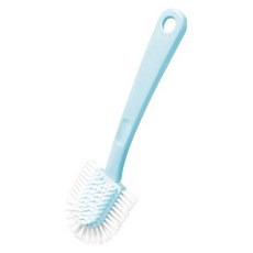 월드크린 파스텔 라운드 운동화솔, 블루, 1개