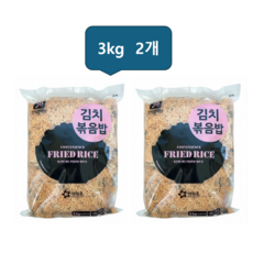 아워홈 행복한맛남 김치볶음밥, 2개, 3kg