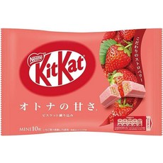일본 네슬레 킷캣 미니 초콜릿 딸기맛 일본초콜릿 10개입, 1