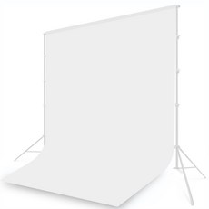 VISANG 大型拍攝背景布3*4m 白色, 單品(白), 1個