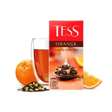 "TESS" 테스 오렌지향 홍차, 1개, 25개입, 1.8mg