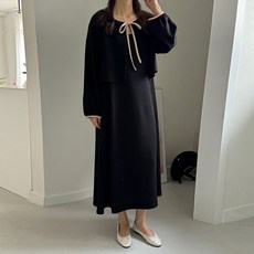 들리나요 가디건 원피스 임부복 세트