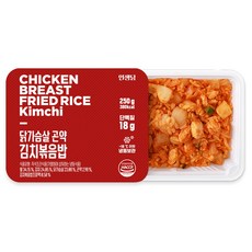 인생닭 닭가슴살 김치 곤약 볶음밥, 250g, 5개