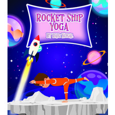 (영문도서) Rocket Ship Yoga Hardcover, Dragonfruit, English, 9781642508604