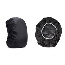 (30L) 가방 방수커버 배낭덮개 방수덮개 등산배낭 백팩 배낭커버 가방커버, 색상/블랙, 1개, 블랙