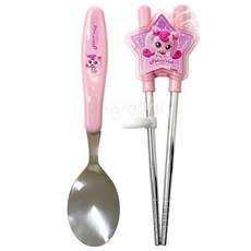 캐치티니핑5 수저세트-양손교정용 YP5442 (S0063), 캐치티니핑5-S0063, 캐치티니핑5-S0063, 1개, 캐치티니핑5-S0063/