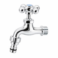 비욘드퍼니싱 국내생산 십자 커플링 가로 수도꼭지 KC, 1개