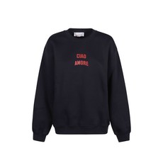 지아다베닌카사 레터링 스웨트셔츠