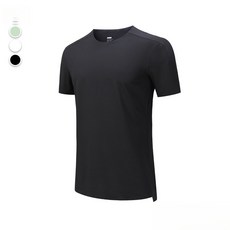 아웃도어 스포츠 반팔 스판 빅 사이즈 피트니스 조깅 반팔 티셔츠 남자