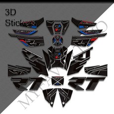 탱크패드 탱크 패드 캡 프론트 머드가드 펜더 핸드가드 핸드 가드 프로텍터 스티커 모토 데칼, 3. RT, 기본