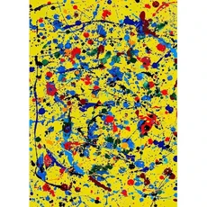 추상 잭슨 폴락 유명한 작품 포스터 및 인쇄 낙서 캔버스 회화 벽 예술 그림 거실 홈 장식, 05 20x30cm no frame, 08 6