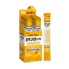 취향대로 골라먹는 숙취해소 젤리 컨디션스틱 망고맛, 10개, 18g