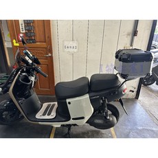 Gogoro CrossOver 鐵板型 漢堡架 箱架 後架 途者 30 銀色 鋁箱, 1個