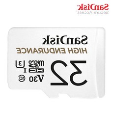 마이크로 SD카드 비디오 카드 모니터링 고내구성 32GB microSD QQNR, 본상품