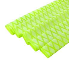 철망 낚싯대 또는 DIY 전기 절연 용 미끄럼 방지 열 수축 튜브 5 색 1M 15/18/20/22/25/28/30/35/40/50mm, green