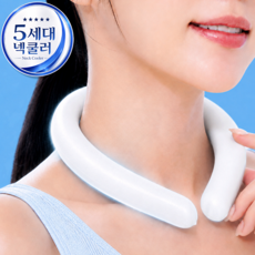 리빙도감 얼음목걸이 아이스 넥쿨러 넥밴드, 1개, 화이트 1개, 화이트
