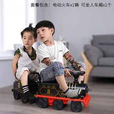 전동 탑승완구 기차 트랙 초밥 배터리 충전 회전초밥 토마스 놀이, 충전식 배터리 자동차 레트로 버전, 1개
