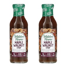 웰든 팜 메이플 호두 시럽 355ml 2팩, 2개