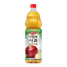 해태htb 아침에사과 1.5L 낱개 / 2페트, 2개