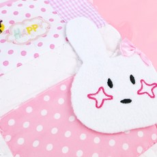 인형소품 인형포대기, 핑크, 1개