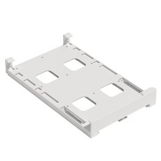 雙層飲料架 啤酒架 罐裝飲料架 冰箱收納盒 廚房收納架, 1個, 雙排掛架-白色1個裝（可掛8瓶）